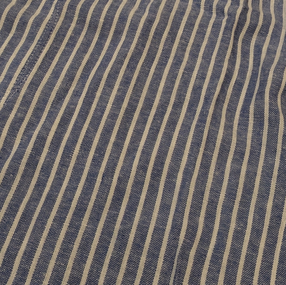 For Cynthia Side Button Blue Stripped Coastal Nautical Beach Dress NWT XL - Picture 6 of 12